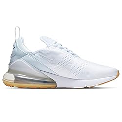 Nike Men's Air Max 270 Shoes, White/Gum Light