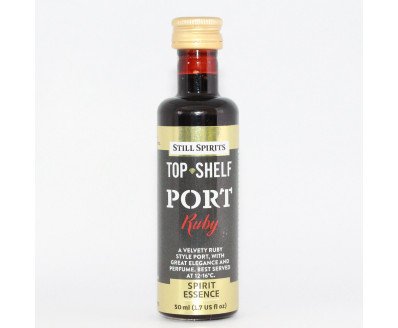 PORT WINE MIX TOP SHELF PORT STILL SPIRITS RUBY PORT SPIRIT ESSENCE - ADD TO MERLOT MAKES 3 750ml BOTTLES PORTO - Thumbnail 2