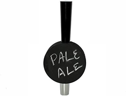 Tall-Boy Hockey Puck Chalkboard Beer Tap Handle