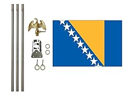 Bosnia 3x5 ft Outdoor Flag and Flag Pole