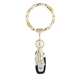 Coolcos Key Ring Bracelets Wristlet Keychain Bangle