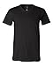 Bella Canvas Jersey Short Sleeve V-Neck Tee Black
