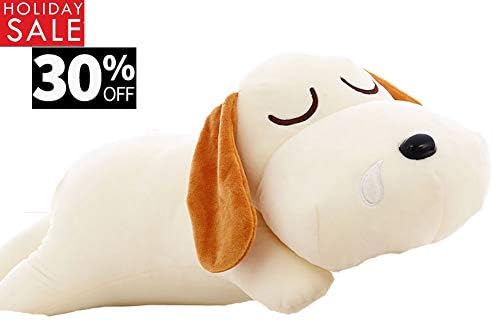 Ferdira Plush Dog Pillow Soft Fluffy Animal Toy 15.7 inches Puppy Hug Pillow Pets Dog Toys for Home Decor,Birthday Gift