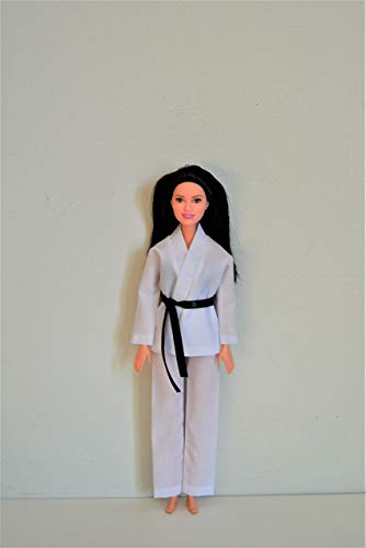 Handmade Doll Clothes Karate Uniform Assorted Colors Gi Judo TKD fits 11" Barbie Girl Dolls - Thumbnail 7