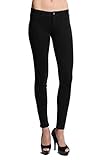 TheMogan Women's Colored Solid Stretch Ankle Skinny Pants