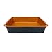 Gotham Steel Ti-Cerama Nonstick 9.6-Inch Square Baking Pan in Grey/Copper