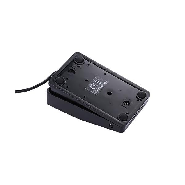 KKmoon-Reset-Foot-Switch-USB-Keyboard-Pedal-Nonslip-Plastic-Action-Pedal-for-Game-ControlCNC-IndustrialProgrammable-DIY-Compatible-with-WindowsLinuxMAC KKmoon Reset Foot Switch USB Keyboard Pedal Nonslip Plastic Action Pedal for Game Control,CNC Industrial,Programmable…
