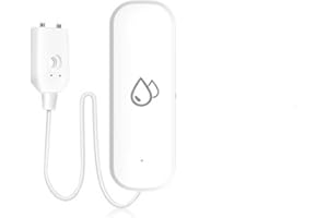 Cenroelon Tuya WiFi Water Sensor Alarm Water Leak Detector Flood Alert Overflow Security Alarm System Works