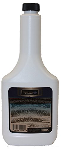 Throttle Muscle TM8666 - Steer+ Universal Power Steering Fluid 12 Oz Import or Domestic Universal Heavy Duty Top Off Fluid