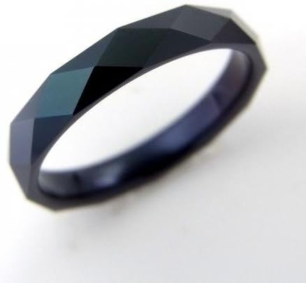 Amazon タングステン カットリング3mm Pvdブラック 7 21号 指輪 結婚指輪 婚約指輪 マリッジリング エンゲージリング 17号 リング 通販
