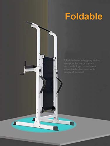 Fitness-Equipment-Dip-Station-Free-Standing-Pull-up-Bar-Stand-Power-Tower-with-Treadmill-Multi-Function-for-Home-Gym-660-Weight-Capacity