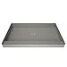 Tile Redi 3460C-PVC Shower Pan with Center Drain- Single Curb Shower Base, 2
