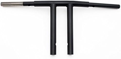 JMC Cycle - 10" Satin Black Jmc Cycles Club Style T Bars - 42840