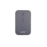 CATZ Power Bank 7800mAh Grey Portable Power Bank with LED Flashlight for Apple iPhone, Samsung Galaxy and Other Phones