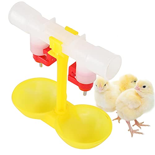 Jeanoko 11PCS Chicken Drinking Cups Geflügeltränke für Huhn für Vogel(6 Points) – Bild 7