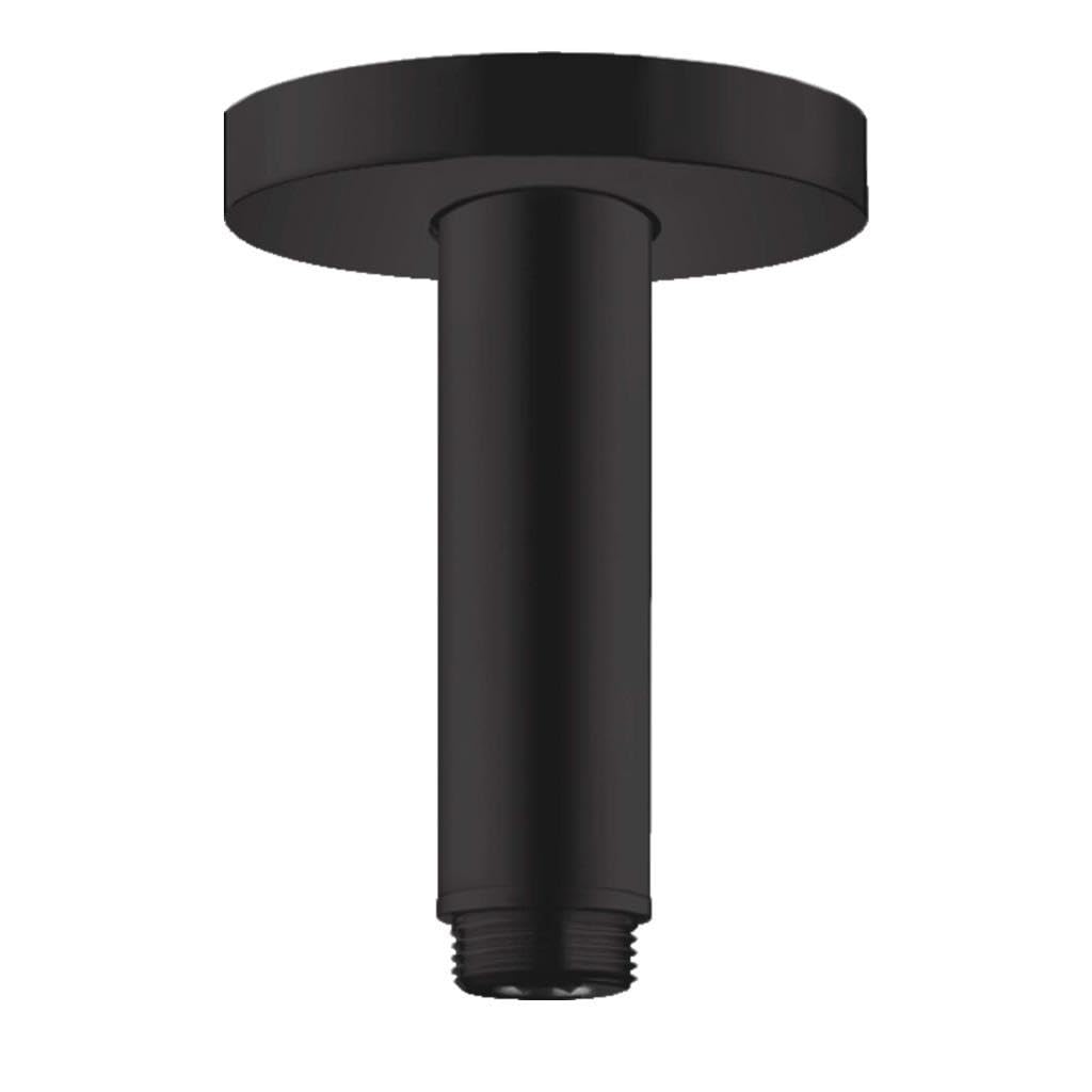 hansgrohe 27393670 Deckenanschluss S 10 cm Mattschwarz Ceiling Connection, matt Black โ image 1