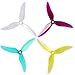 OLSAinny Sudopo GEMFAN Hurricane 51499 5 inch Propellers 3-Blades Props CW CCW 210 220 250 FPV Racing Drone Quadcopter Frame Kit (Clear Blue+Clear Purple+Clear Yellow+Clear)