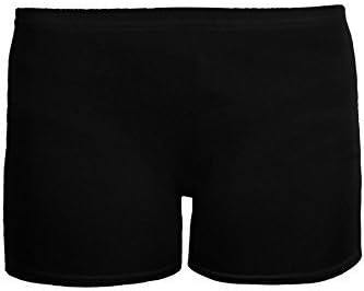 Sapphire Children's Gymnastics Gym Lycra Cotton Dance Girls Stretch Neon Shorts Hot Pants