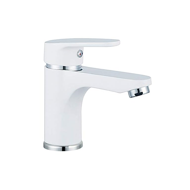 SCHÜTTE 34710 Alaska Badarmatur mit Ablaufgarnitur, Waschtischarmatur