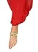 Uma Indian Traditional Belly Dance Ghungroo Gold-Toned Brass Coin Anklet
