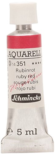 Schmincke 14351001 Horadam Watercolor 5 ml Ruby Red