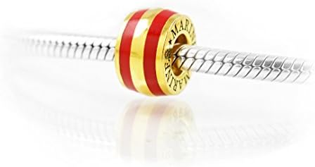 MARINES Charm Fits Pandora, Biagi, Chamilia, Kay Jewelers Many More!