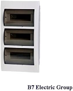 CAJA AUTOMATICOS EMPOTRAR 36 ELEMENTOS CON PUERTA TRANSPARENTE: Amazon.es: Electrónica
