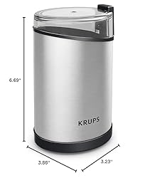 KRUPS Electric Coffee Grinder: 3 oz Capacity, 200