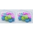 Set Di 2 Giochi Gonggi Coreani In Plastica - 5 Pietre Colorate (Rosso, Verde, Blu, Viola, Giallo), Gioco Tradizionale Per Bambini E Adulti, Ideale Per Feste E Viaggi - 6