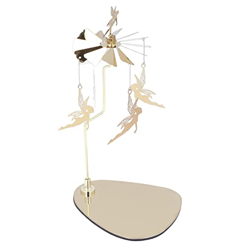 Garosa Round Triangular Tray Rotating Candlestick
