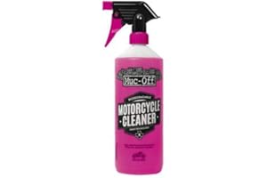 Muc-Off Nano Tech Motorcycle Cleaner 1 Liter with Trigger Safe on All Parts and Surfaces, Including Carbon Fiber and Ano