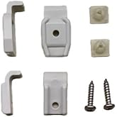 Andersen Windows Combination Storm Window Hinge Clip Package - White, Classic Style, Painted Finish
