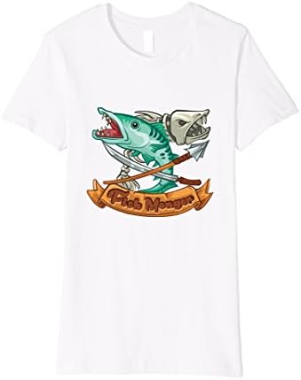 Womens Fish Monger Small White