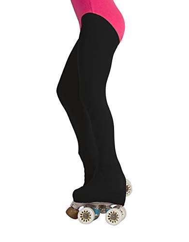 image for CALZITALY Girls Over The Boot Skating Pantyhose | Roller and Figure Sk