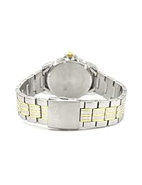 Seiko SNE502 - Reloj de cuarzo japonés para hombre, acero inoxidable, color plateado