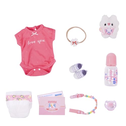 Bebê Reborn Boneca Menina Realista Silicone Olhos Azuis Macacão Vermelho 48cm Cabelo Implantado com Acessórios Original Presentes