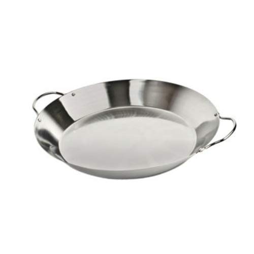 Big Green Egg Stainless Steel Stir-Fry and Paella Grill Pan For XL & Large Egg