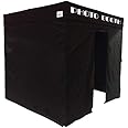 Impact Canopy 5' x 5' Pop-Up Portable Photo Booth Tent Studio with Roller Bag, Black