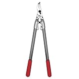 Felco (459067) 200 A Straight Cutting Head Expert Loppers with Aluminum Tubes, 24-In, Silver/red