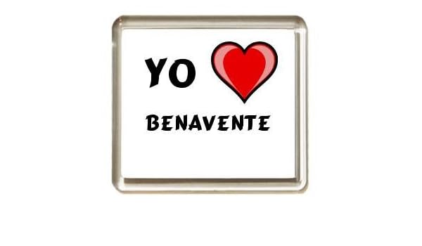 Iman de nevera con estampado 