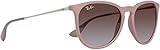 Ray Ban Erika Sunglasses Rubber Sand / Brown Gradient