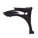 CarPartsDepot Front Fender Right HY1240152 Primered New RH 11-12 Hyundai Elantra Sedan GLS