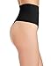 Youmita Firm Tummy Control Thong Panties (L/XL, Black)