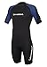 Lemorecn Wetsuits Mens Premium Neoprene Diving Suit 3mm Shorty Jumpsuit(3035,2XL)