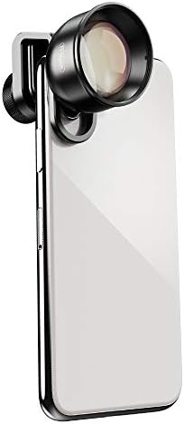 Oneriverspring40 cell phone camera lens kit Cell Phone Telephoto Lens 2X Zoom Optical 4K HD No Distortion Resolution Universal Cell Phone Camera (Color : Black)