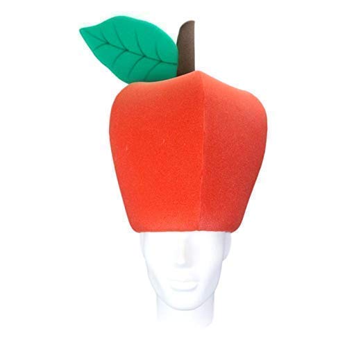black apple hat