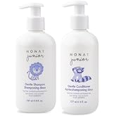MONAT Junior&trade; Gentle Shampoo and Conditioner Set &ndash; Safe, Tear-Free, Anti-Frizz, All-Natural, Sulfate- &amp; Paraben-Free Hair Care for Kids &ndash; 414 ml. (14 fl. oz.)