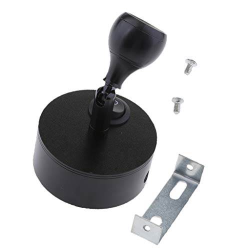 Baosity 12V 1W 6000K Adjustable LED Bedside Reading Light Wall Mount Lamp - Black