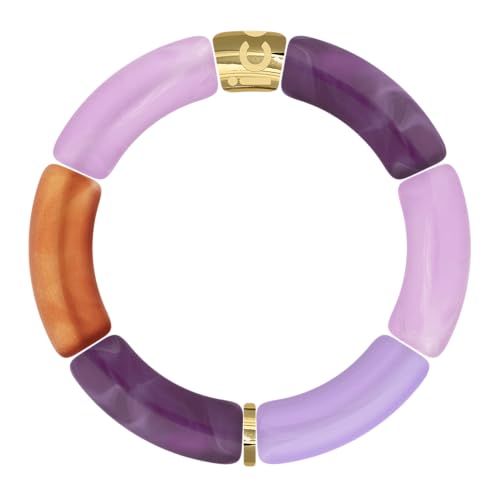 ICE-WATCH N/A Femme ICE Jewellery - Bella bracelet Violet orange - Bracelet mode orange et violet pour femme (024182), Multicouleur, Taille unique