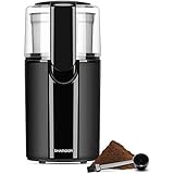 SHARDOR Coffee Grinder Electric, Coffee Bean Grinder Electric, Herb Grinder, Nut Grain Grinder with 1 Removable Stainless Ste